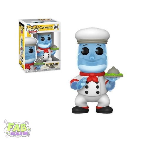 #900 Chef Saltbaker Cuphead Games Funko Pop