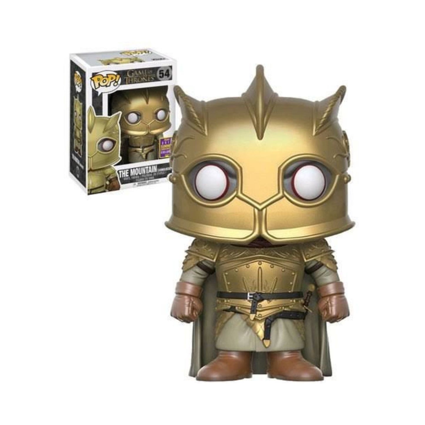 #54 The Mountain (Armoured) 2017 SUMMER CONVENTION Game of Thrones Television Funko Pop