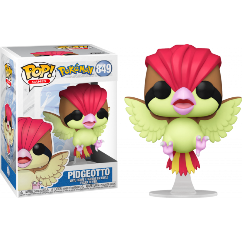 #849 Pidgeotto Pokemon Games Funko Pop