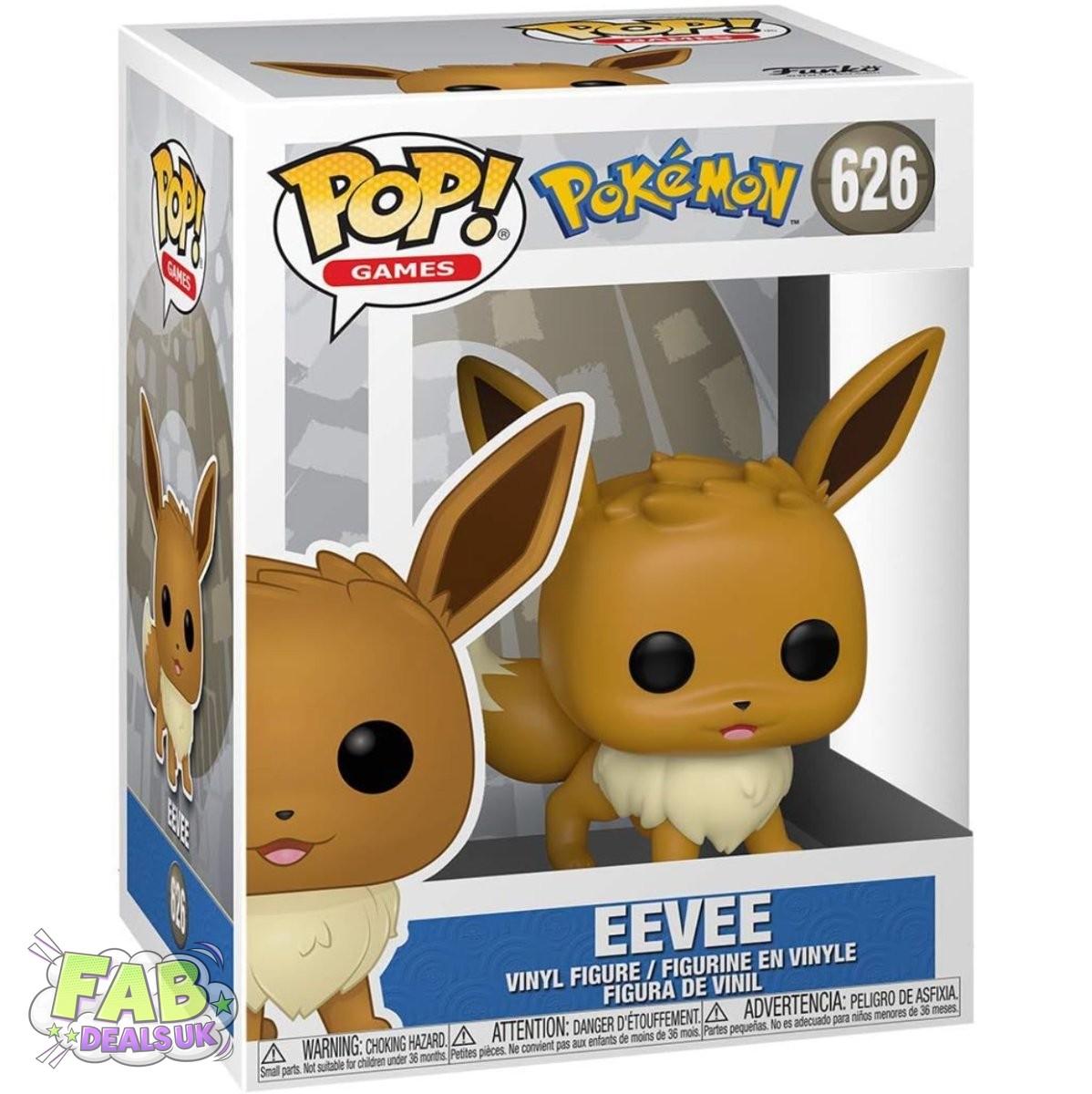 #626 Eevee Pokemon Games Funko Pop