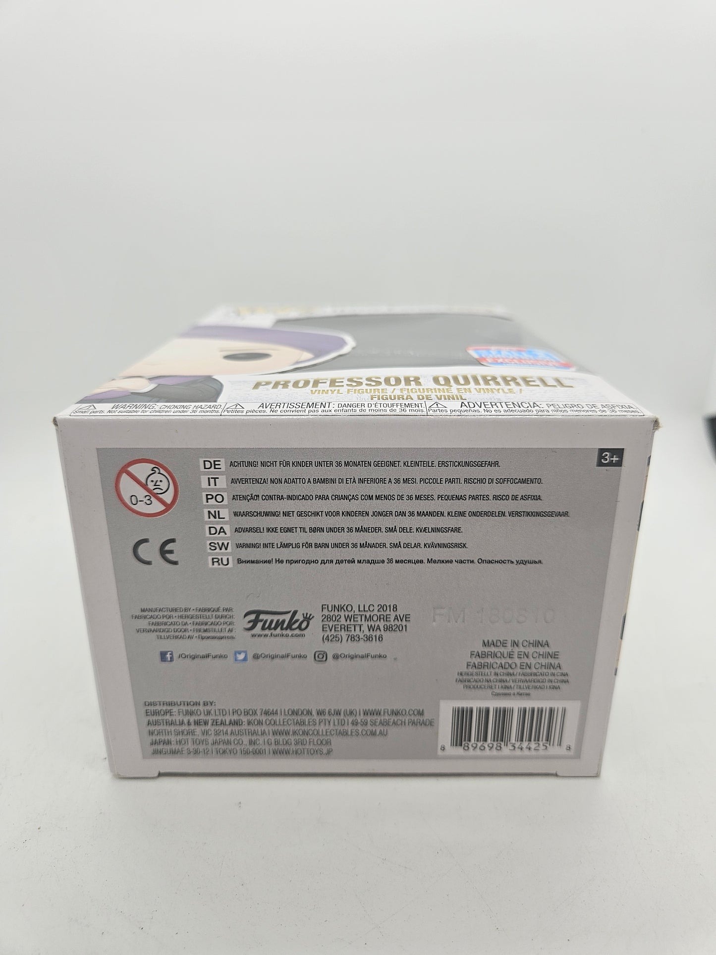 #68 Professor Quirrell 2018 FALL CONVENTION Harry Potter Funko Pop