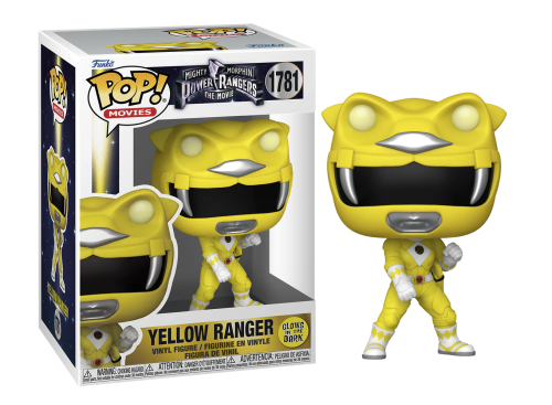 #1781 Yellow Ranger GLOW Power Rangers Movies Funko Pop