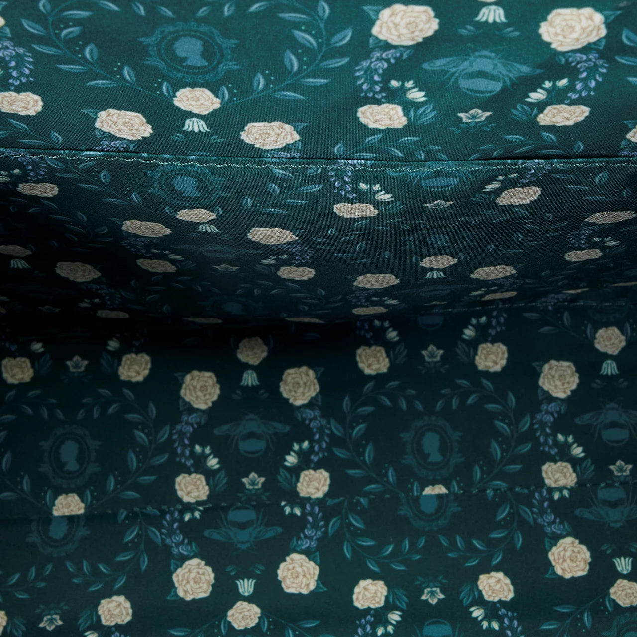 Bridgerton Floral Silhouette Loungefly Crossbody Bag