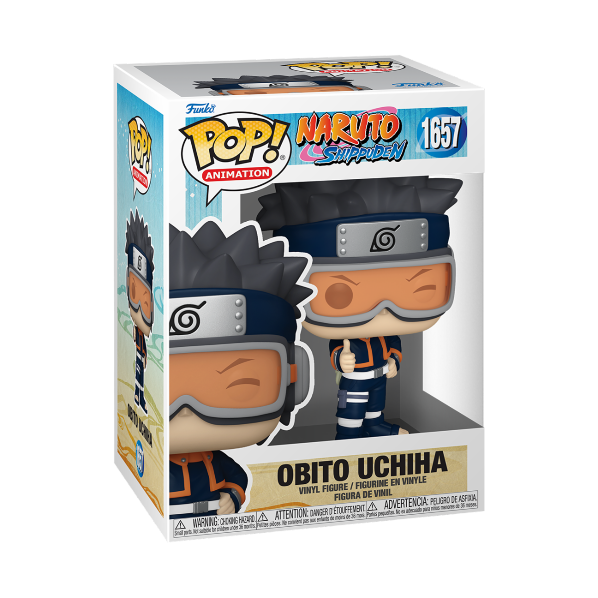 #1657 Obito Uchiha Naruto Shippuden Animation Funko Pop
