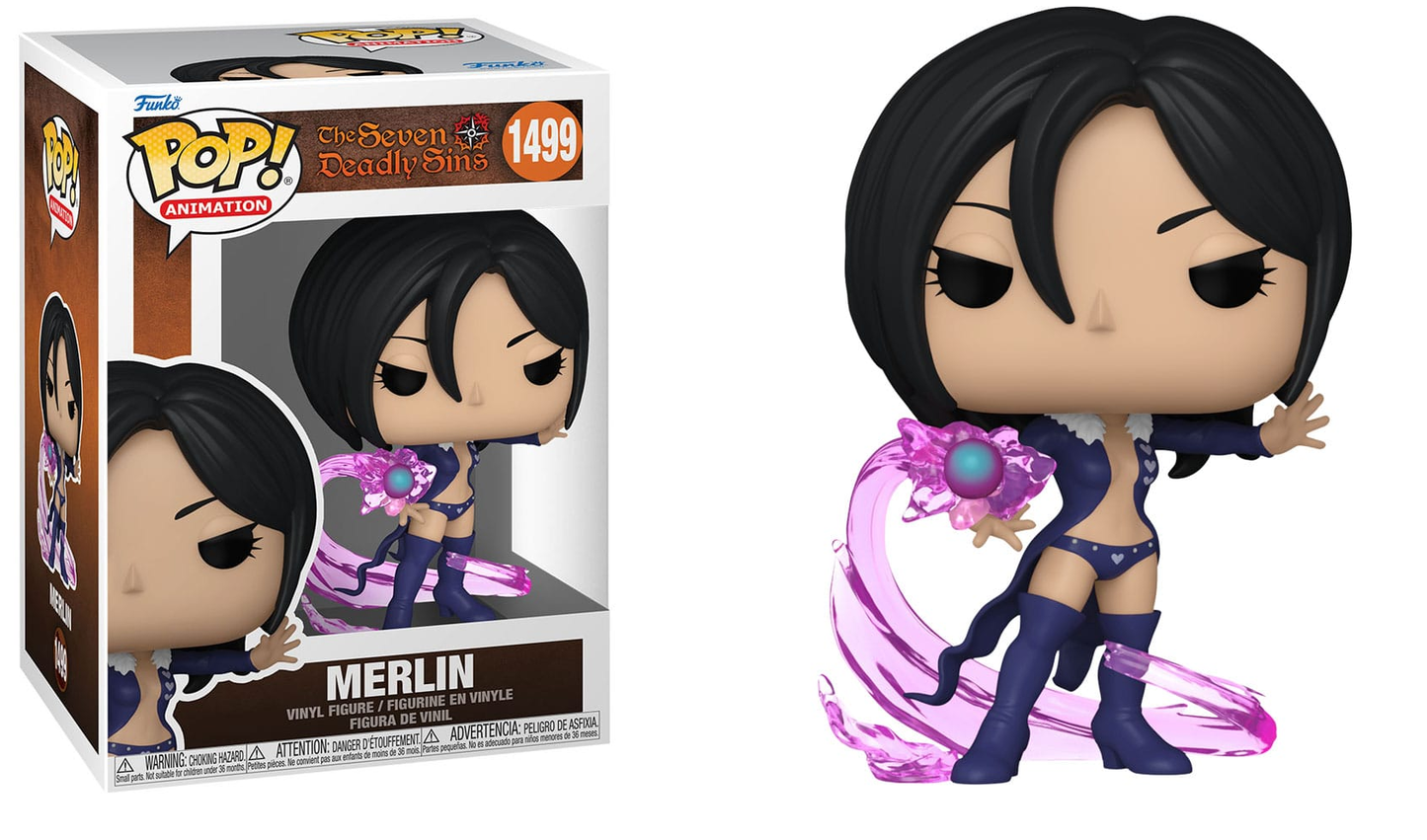 #1499 Merlin The Seven Deadly Sins Animation Funko Pop