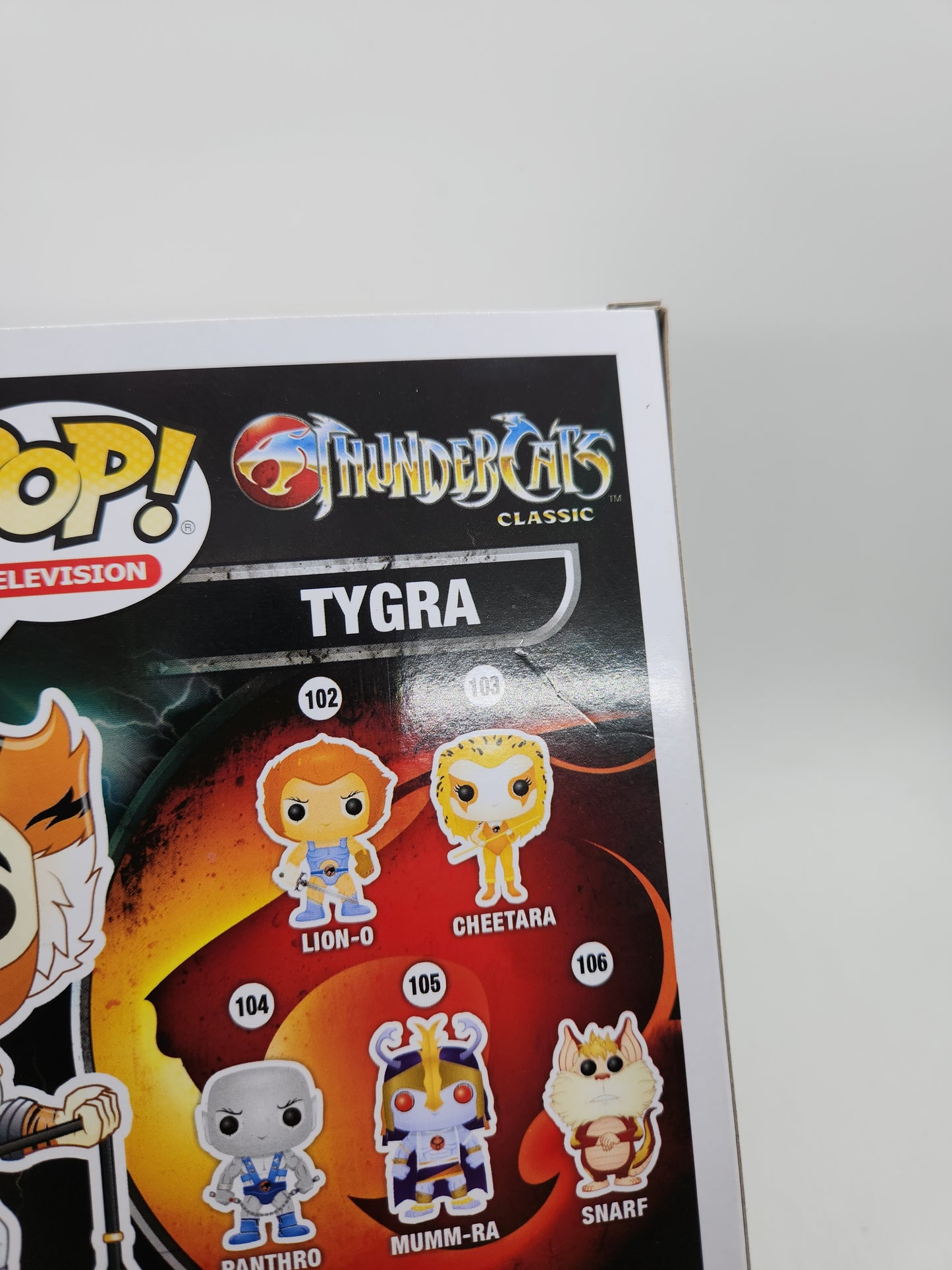 #573 Tygra SPECIALTY SERIES EXCLUSIVE Thundercats Classic Television Funko Pop