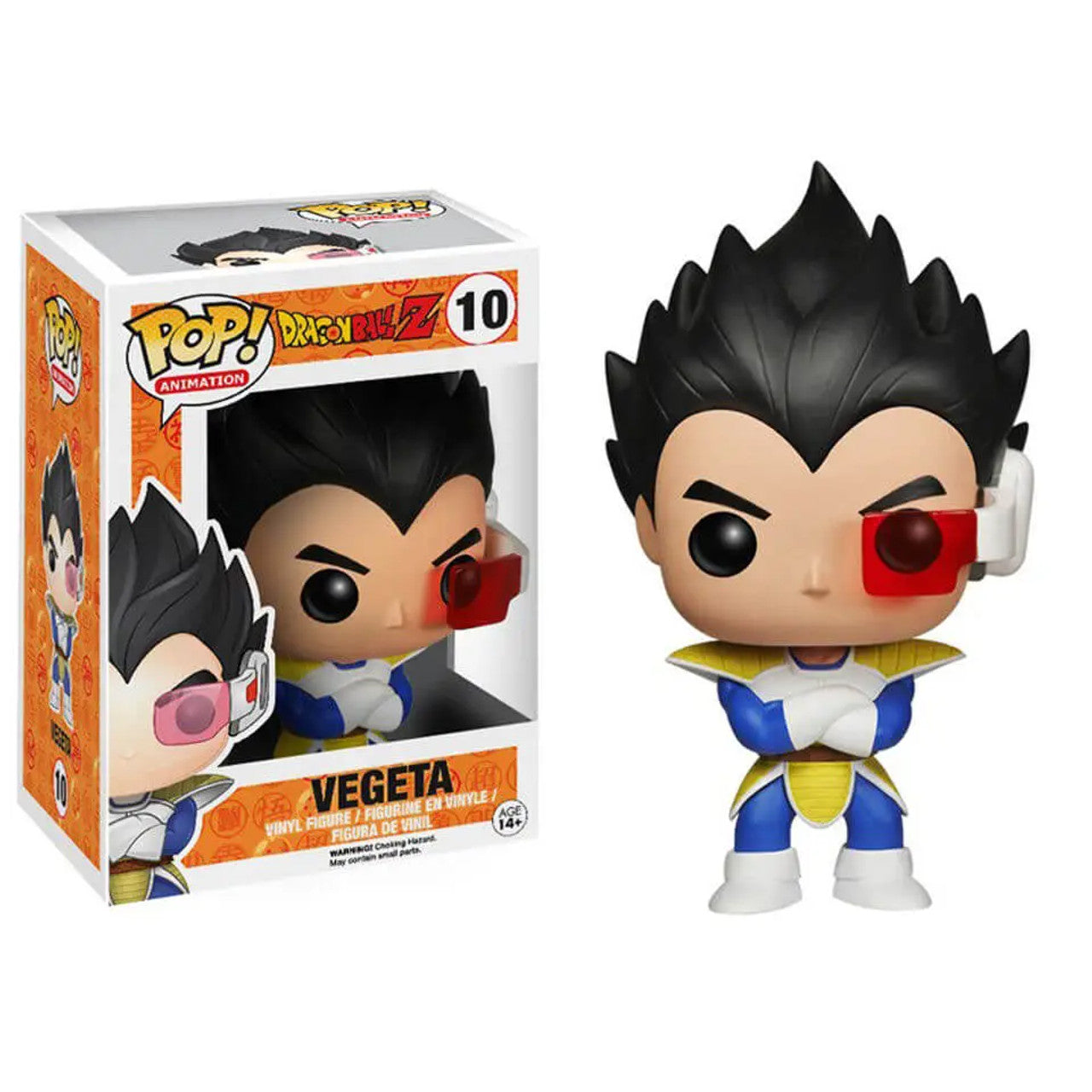 #10 Vegeta Dragon Ball Z DBZ Animation Funko Pop
