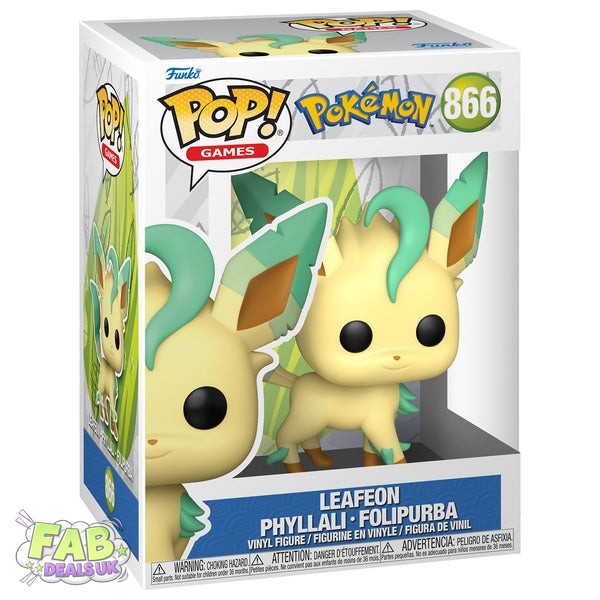 #866 Leafeon Pokemon Games Funko Pop