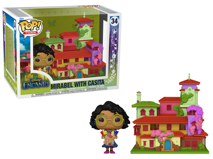 #34 Mirabel with Casita Encanto House Disney Princess Funko Pop Town