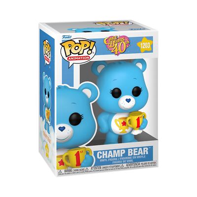 #1203 Champ Bear Care Bears 40th Animation Funko Pop