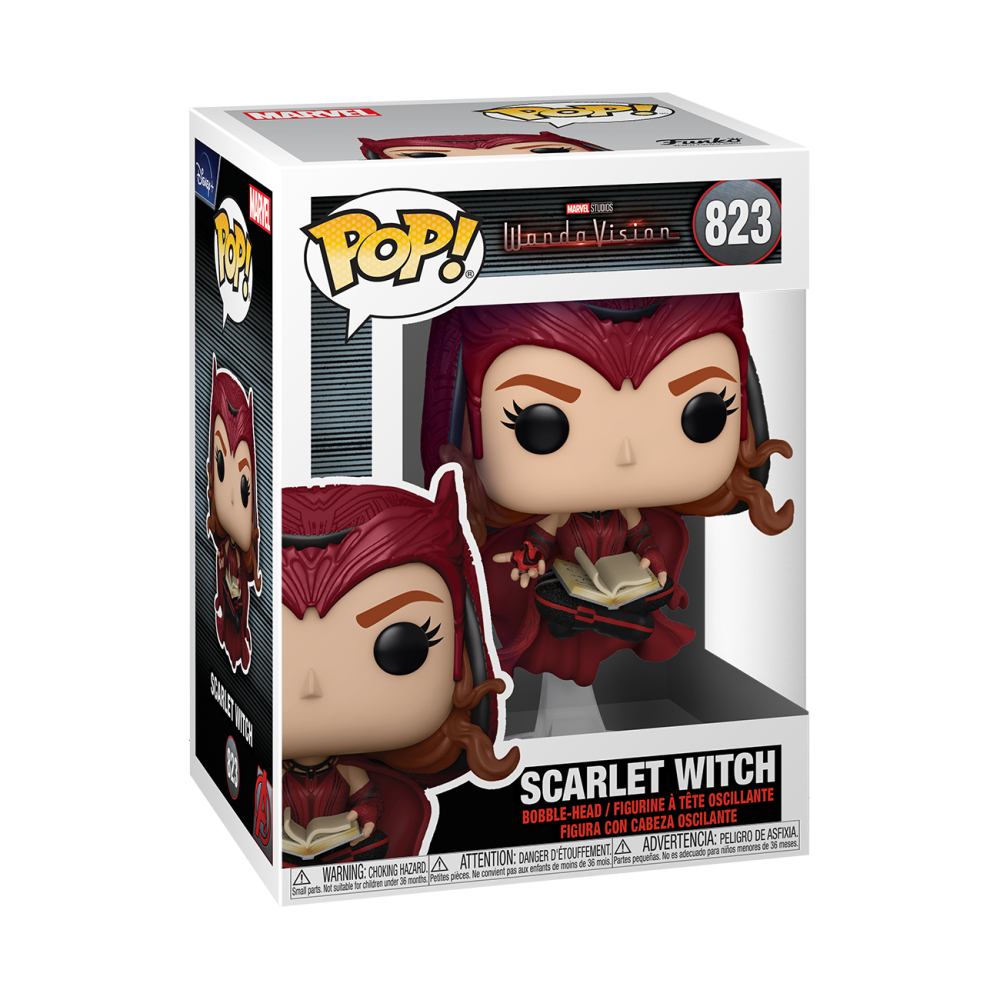 #823 Scarlet Witch Wanda Vision Marvel Funko Pop