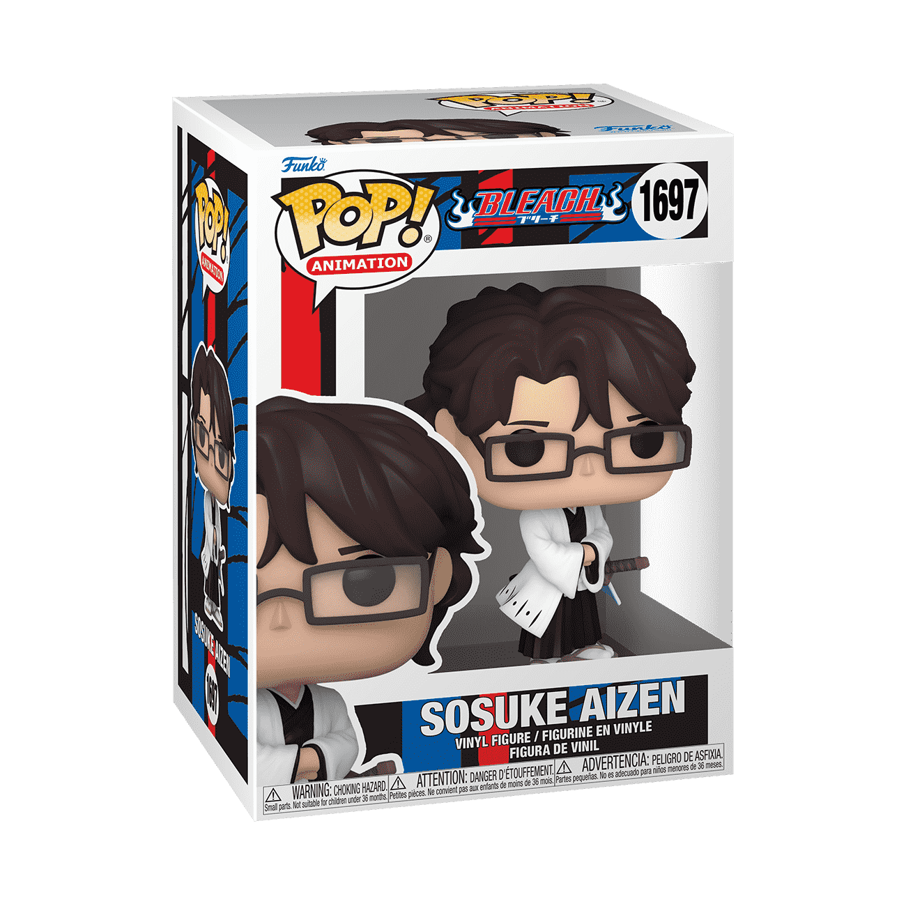 #1696 Sosuke Aizen Bleach Animation Funko Pop