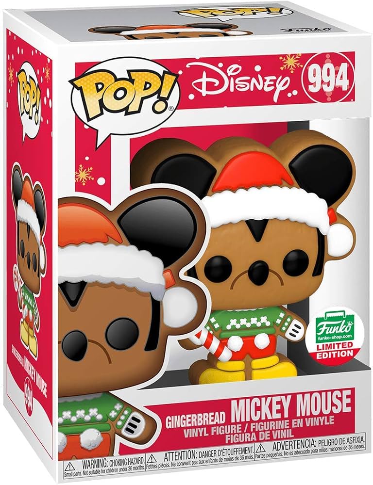 #994 Mickey Mouse Gingerbread Disney Funko Pop