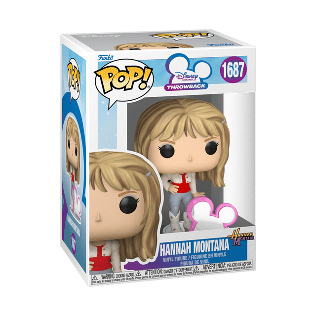#1687 Hannah Montana with Disney Icon Funko Pop