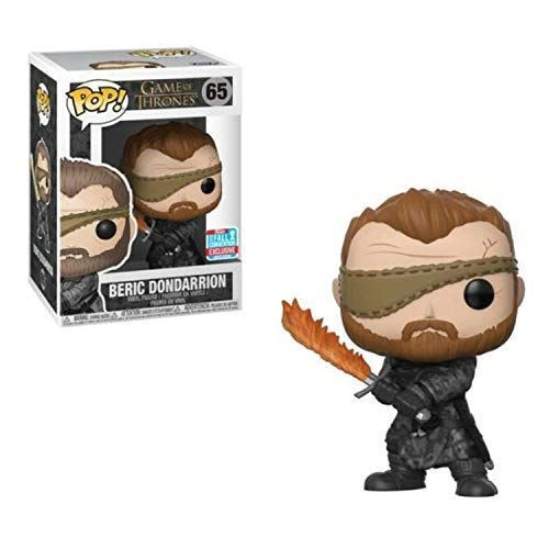 #65 Beric Dondarrion 2018 FALL CONVENTION EXCLUSIVE Game Of Thrones Pop