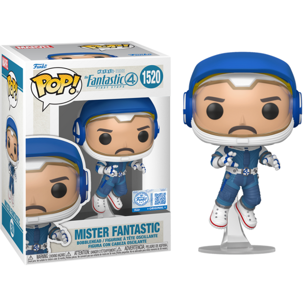 #1520 Mister Fantastic Fantastic 4 Marvel Funko Pop