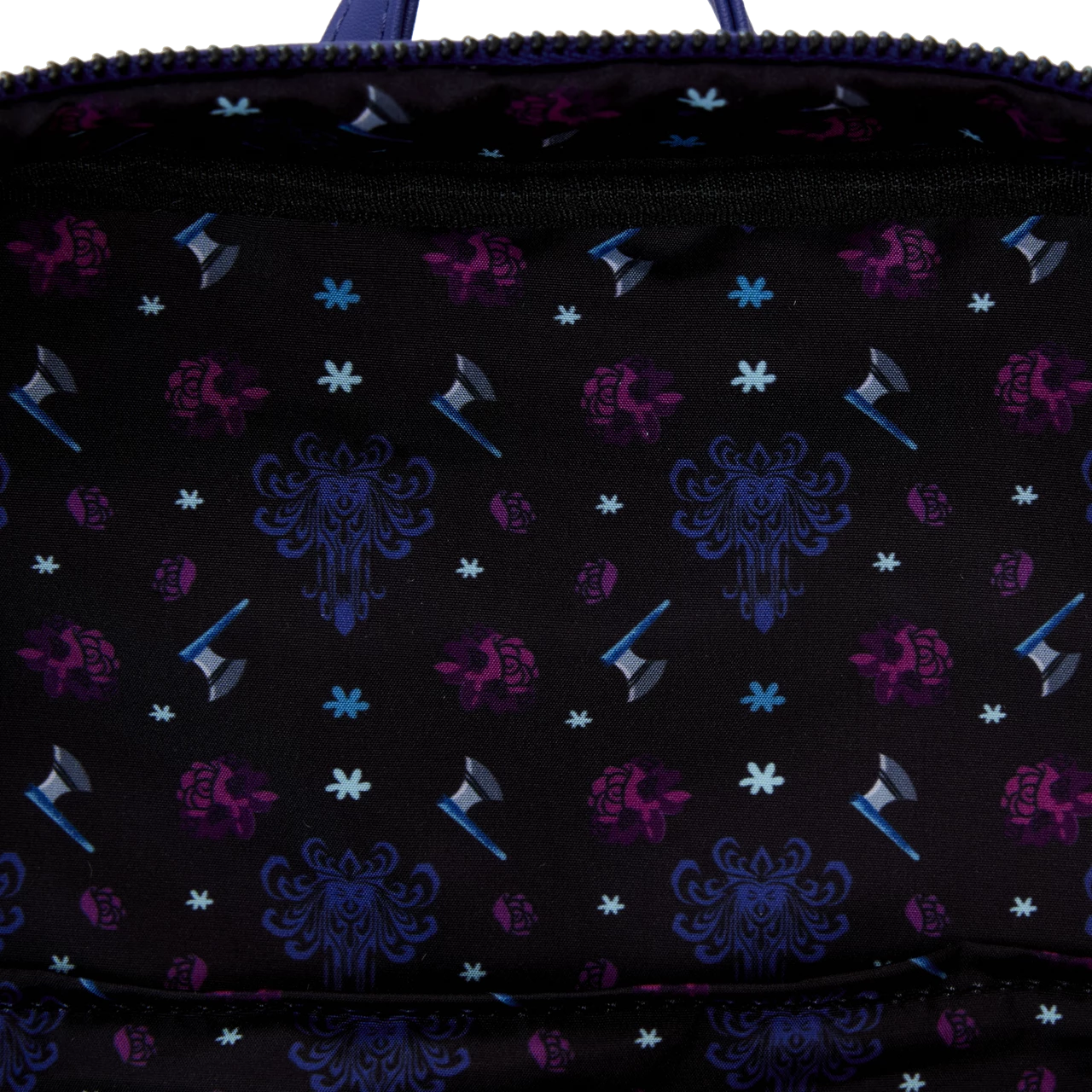 Black Widow Bride Lenticular Mini Backpack Haunted Mansion Loungefly