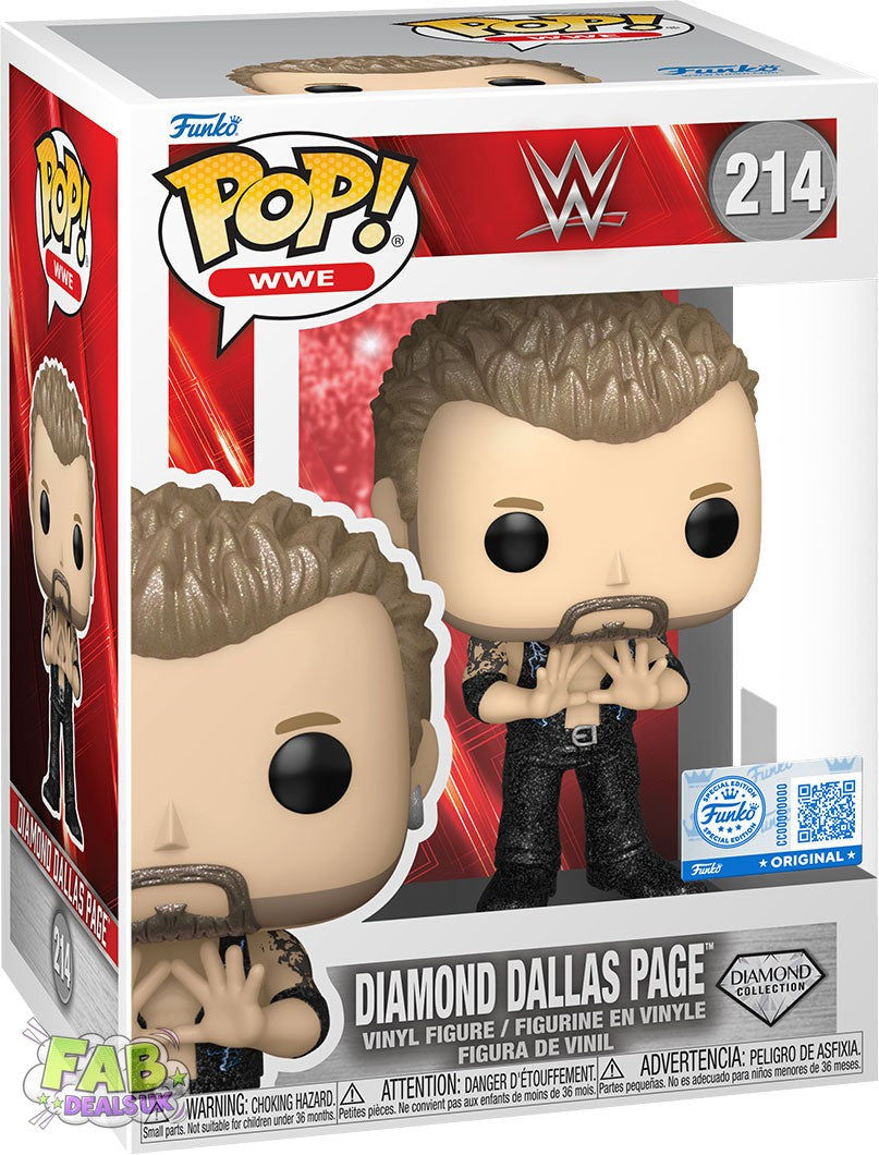 #214 Diamond Dallas Page DIAMOND WWE Funko Pop