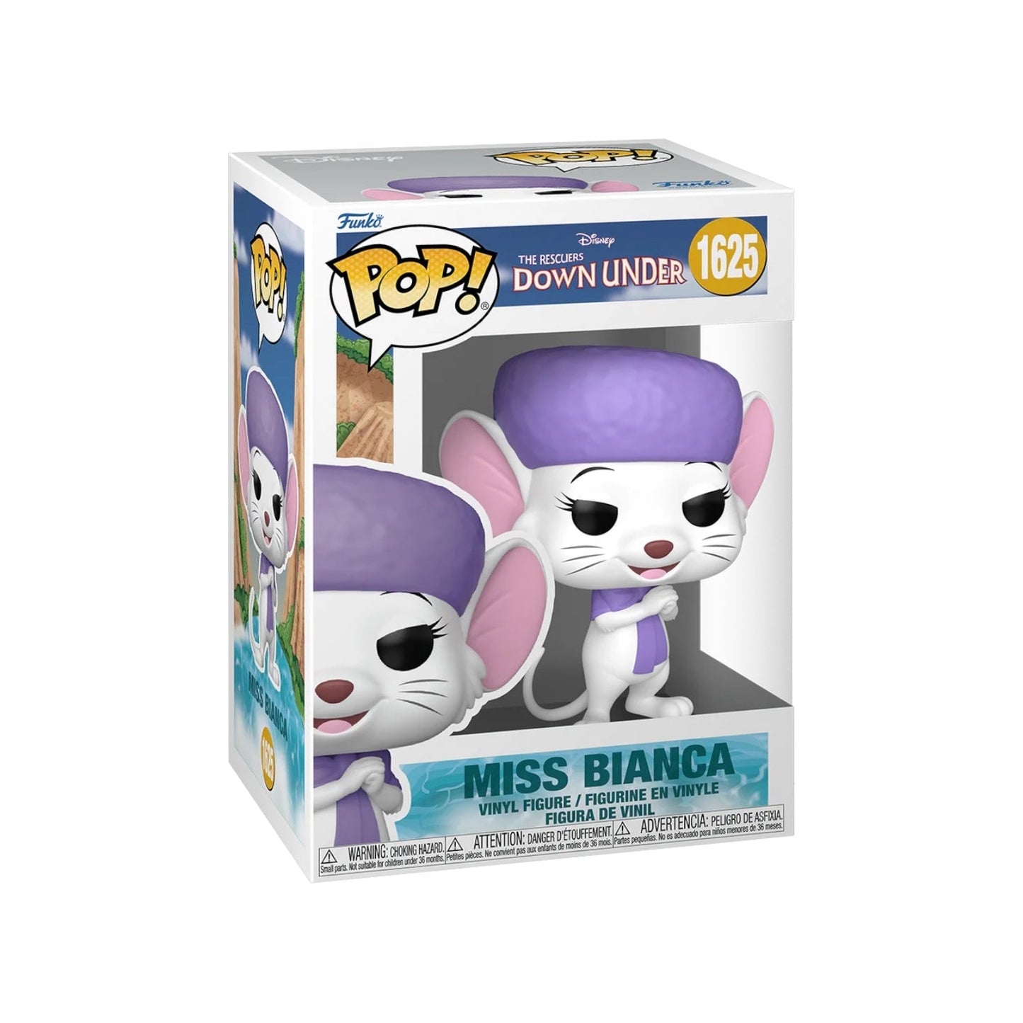 #1625 Miss Bianca The Rescuers Down Under Disney Funko Pop