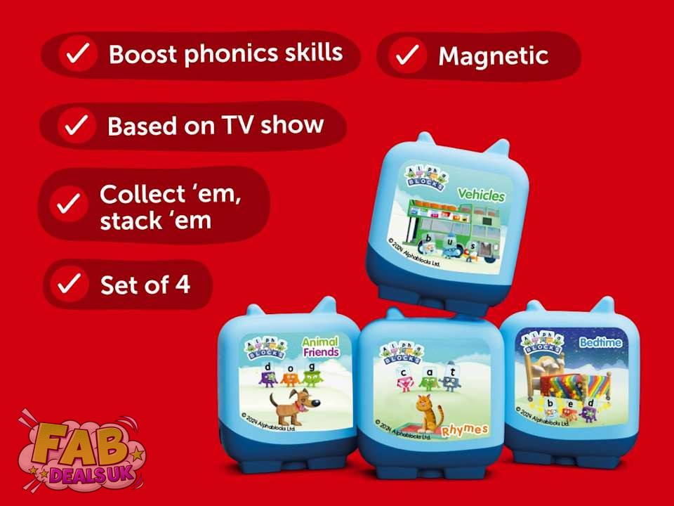 Alphablocks Clever Pocket Tonies