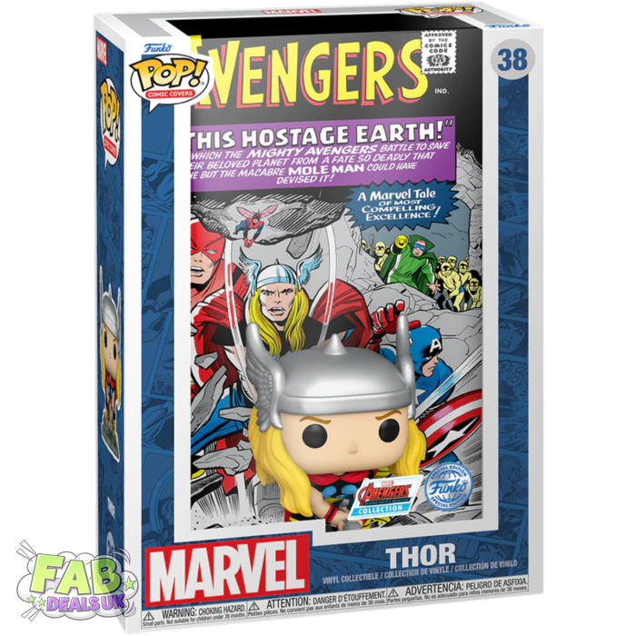 #38 Thor Avengers Comic Cover Marvel Funko Pop