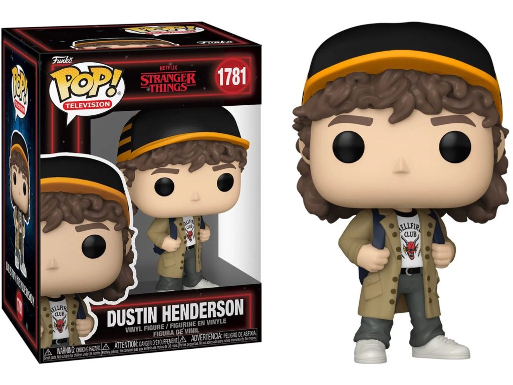 #1781 Dustin Henderson Stranger Things Television Funko Pop