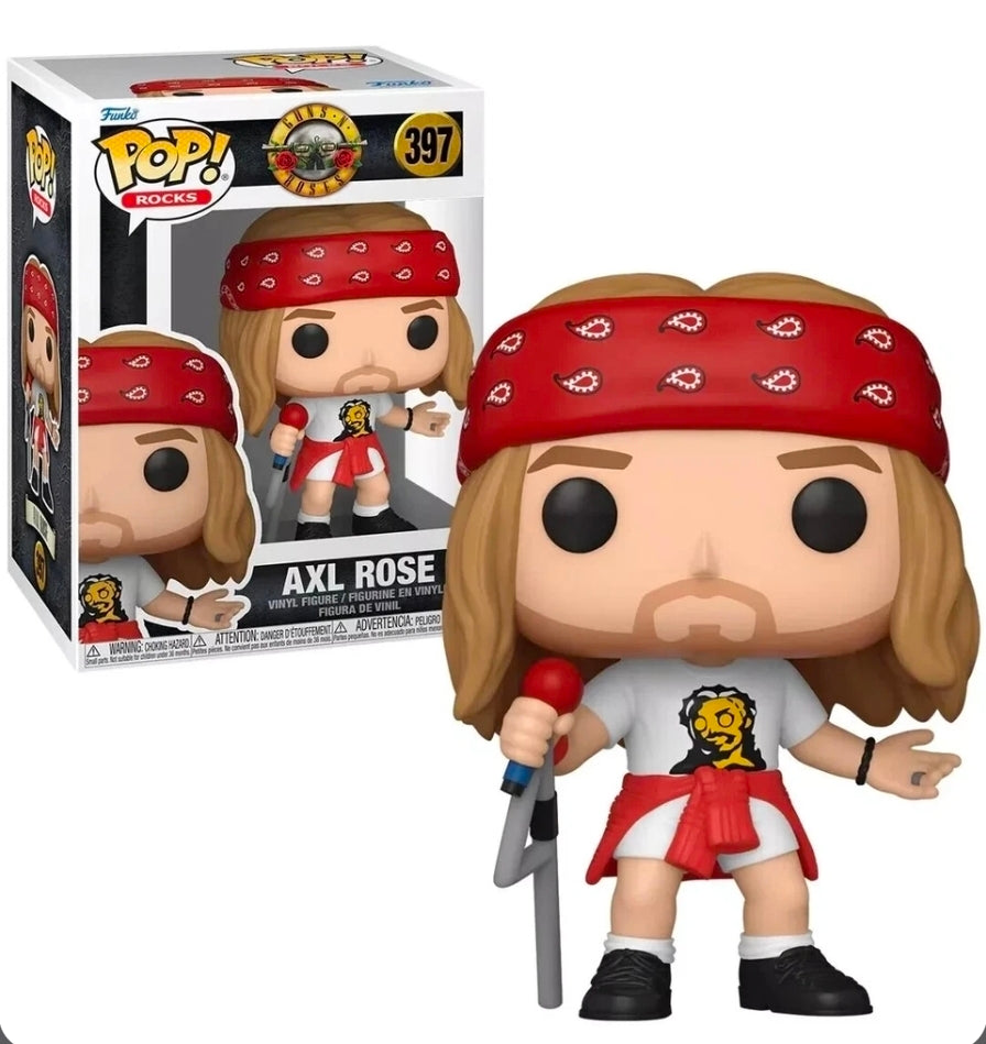 #397 Axl Rose Guns N Roses Rocks Funko Pop