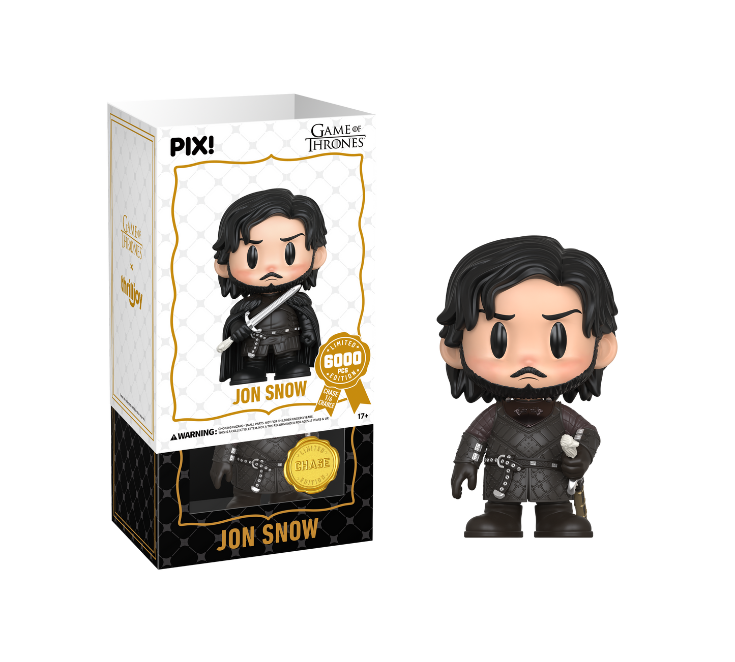 John Snow Game of Thrones Thrilljoy PIX! Sealed Chance of Chase