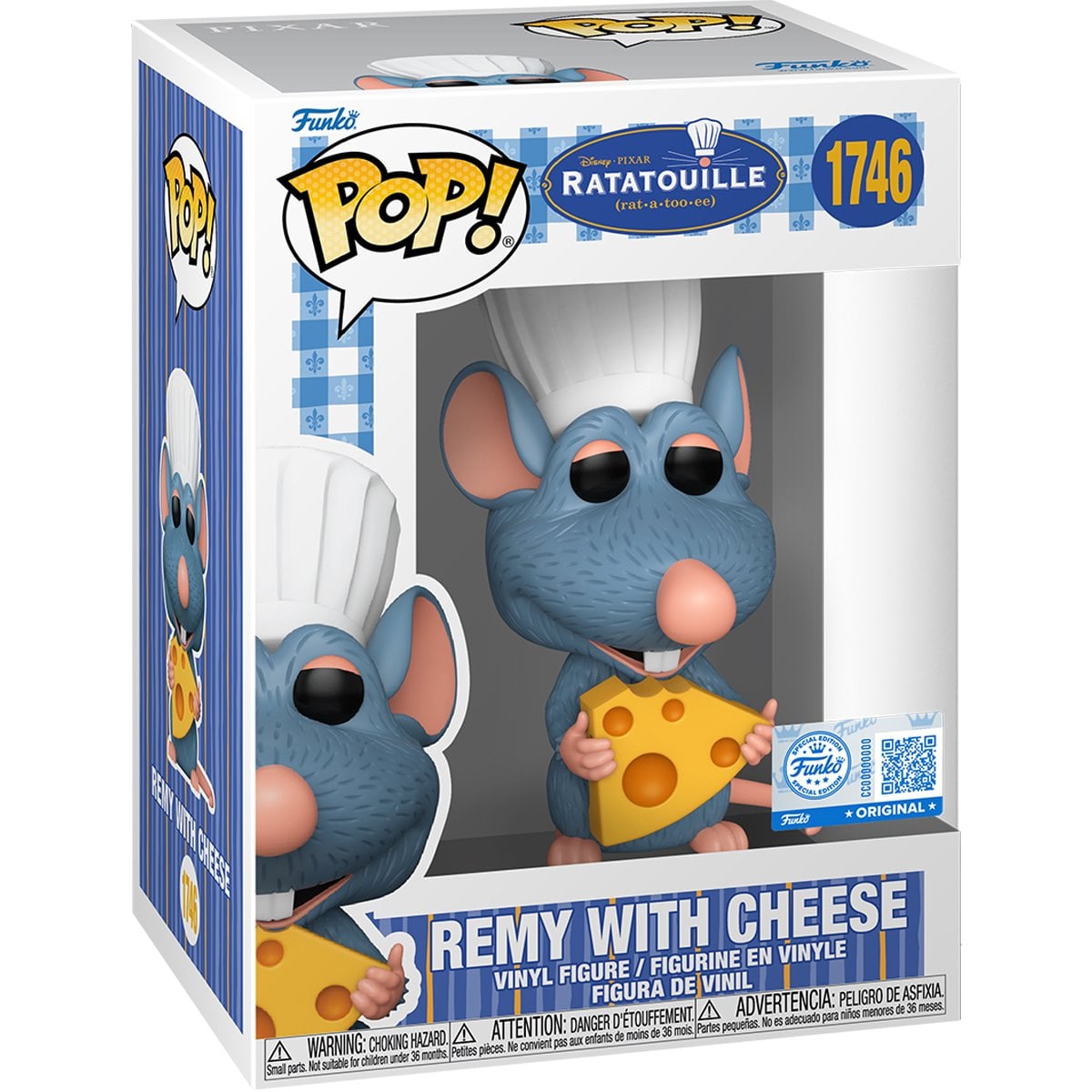#1746 Remy with Cheese Ratatouille Disney Funko Pop