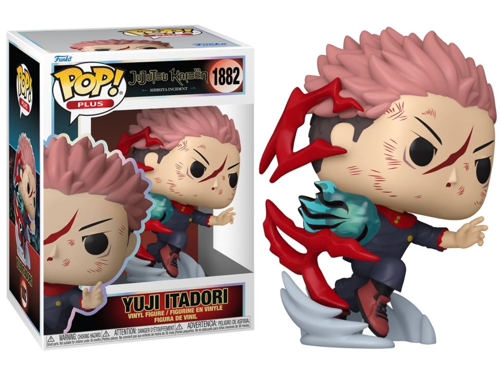 #1882 Yuji Itadori Jujutsu Kaisen Animation Funko Pop Plus