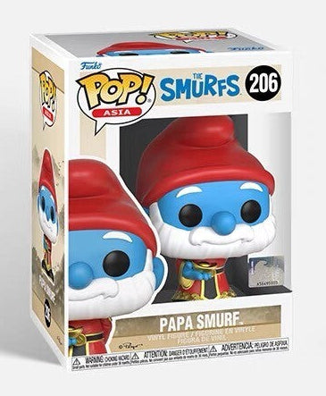 #206 Papa Smurf The Smurfs Asia Funko Pop
