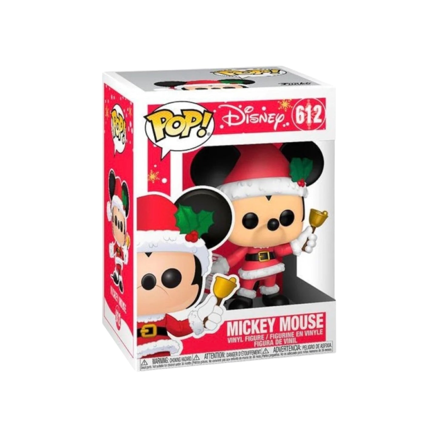 #612 Holiday Mickey Mouse And Friends Disney Funko Pop