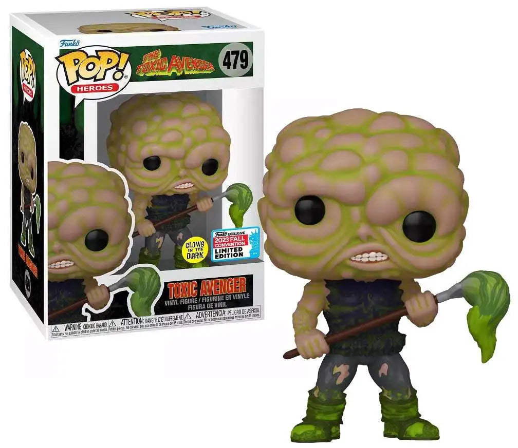 #479 Toxic Avenger GLOW 2023 FALL CONVENTION Movies Funko Pop