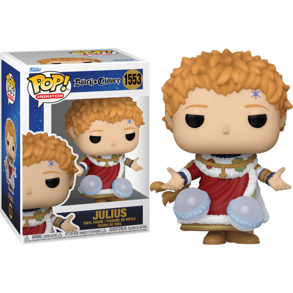 #1553 Julius Black Clover Animation Funko Pop