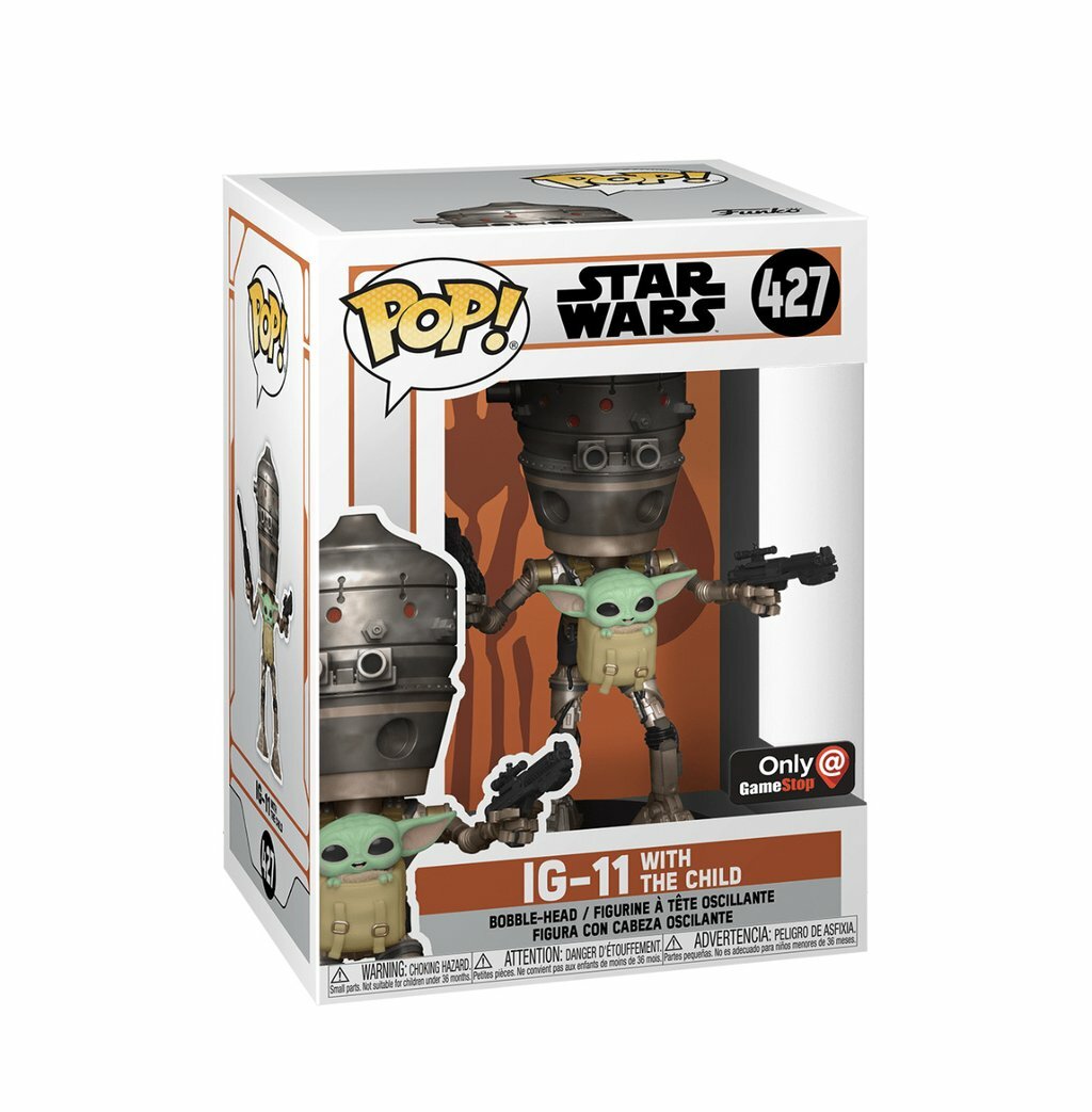 #427 IG-11 With The Child GAME STOP Star Wars Funko Pop