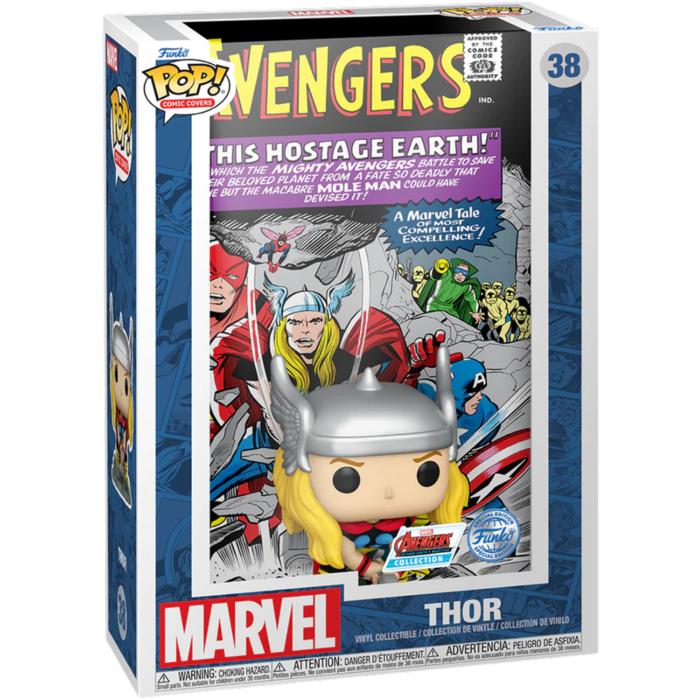 #38 Thor Avengers Comic Cover Marvel Funko Pop