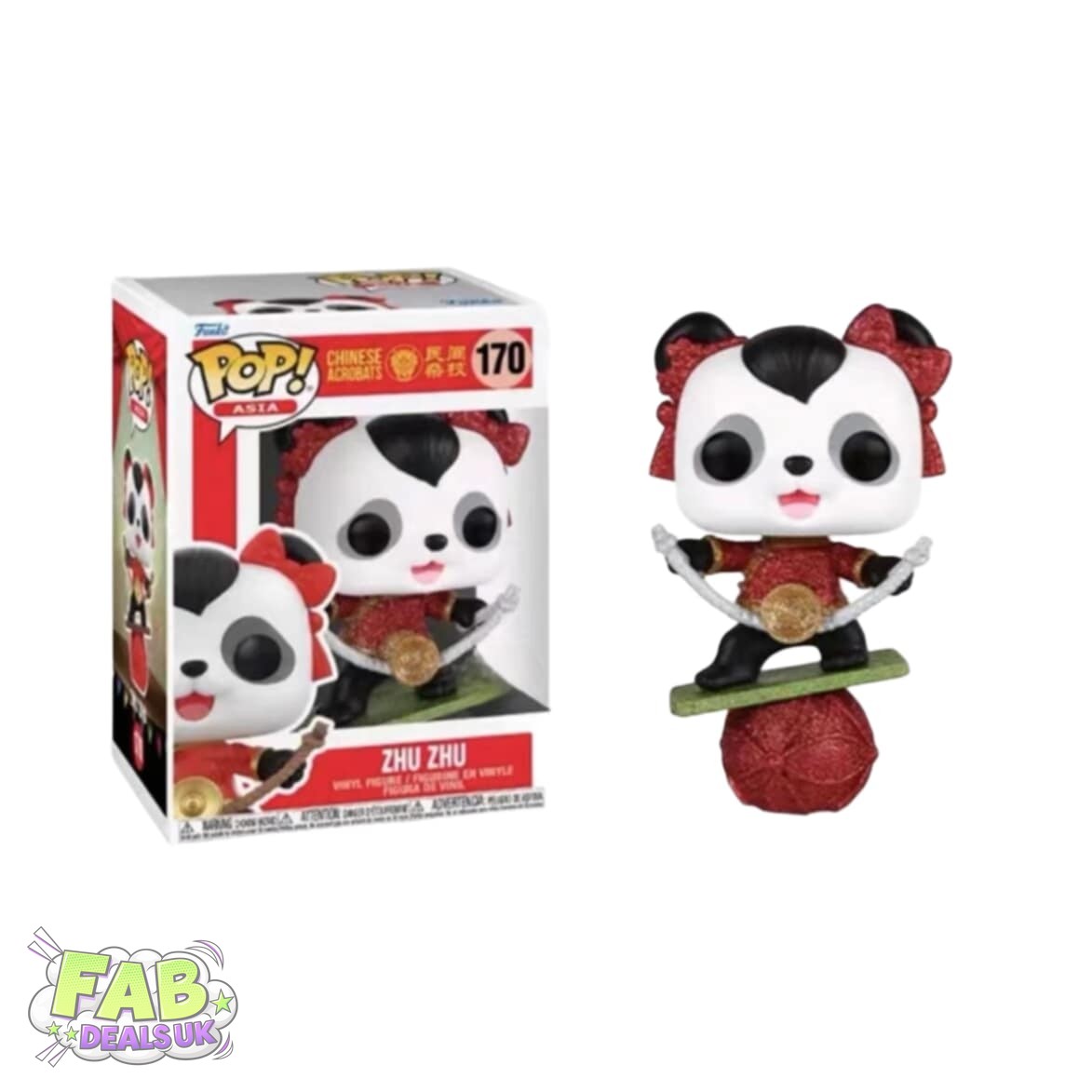 #170 Zhu Zhu DIAMOND Chinese Acrobats Asia Funko Pop