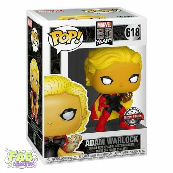 #618 Adam Warlock Marvel Funko Pop