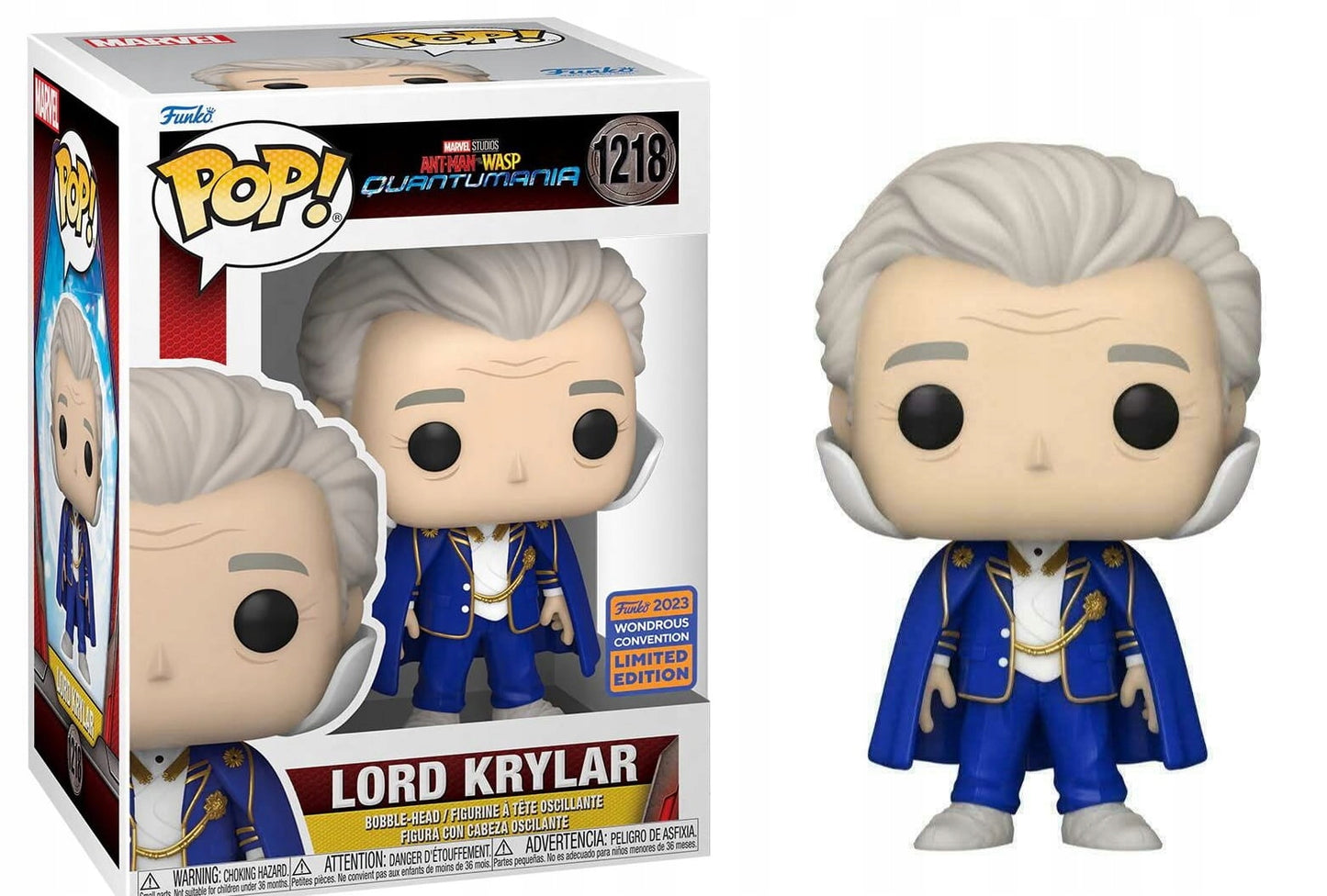 #1218 Lord Krylar 2023 WONDROUS CONVENTION Antman Marvel Funko Pop
