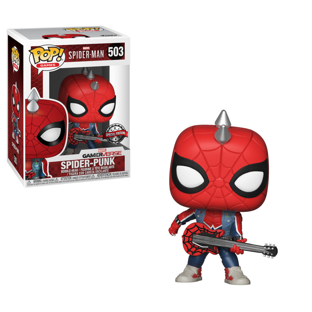 #503 Spider-Punk Spider-Man Marvel Funko Pop