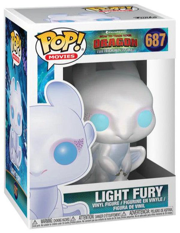 #687 Light Fury How To Train Your Dragon Movies Funko Pop