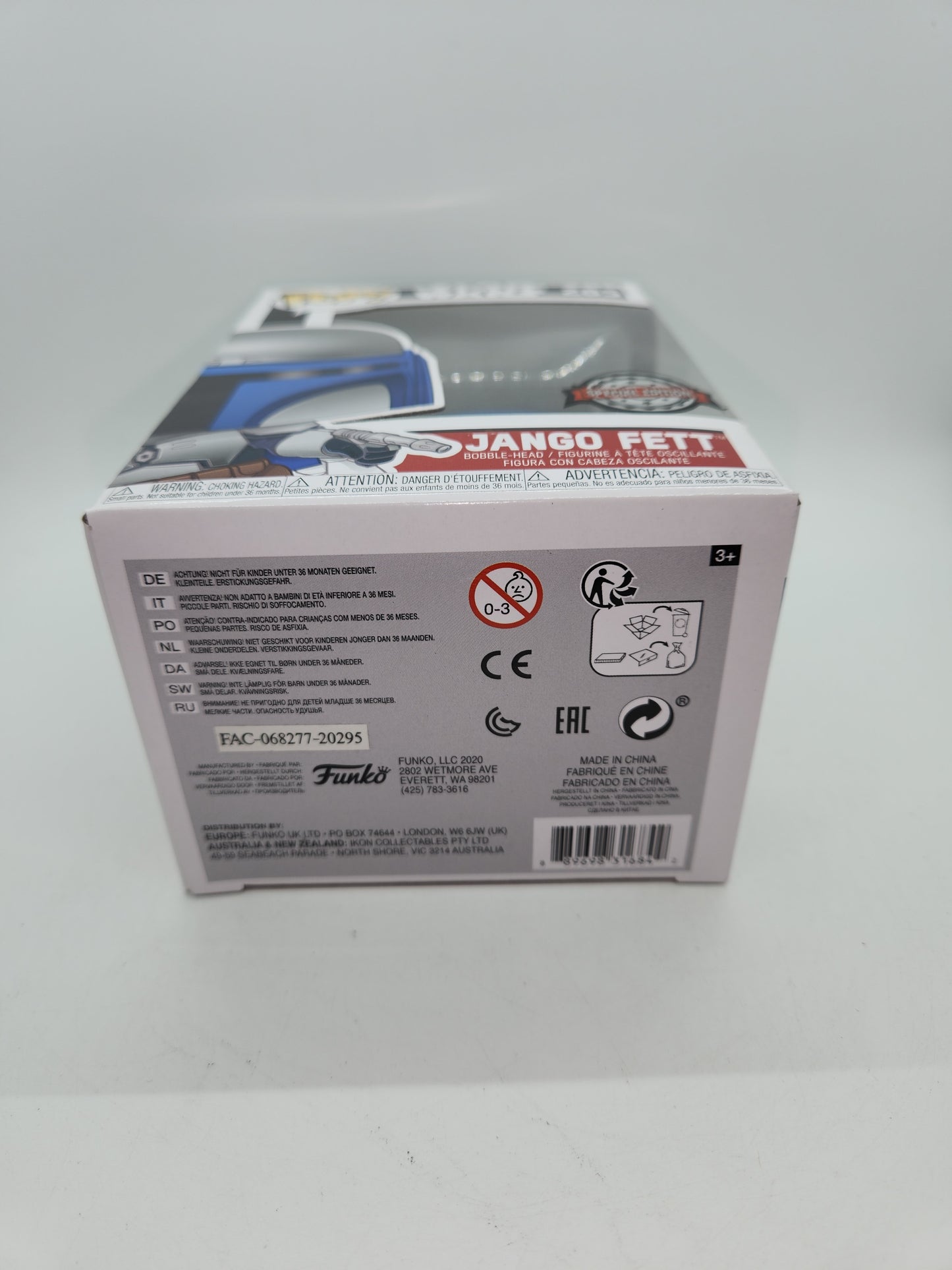 #285 Jango Fett SPECIAL EDITION Star Wars Funko Pop