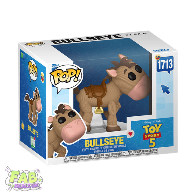 #1713 Bullseye Premium Toy Story 5 Disney Pixar Funko Pop