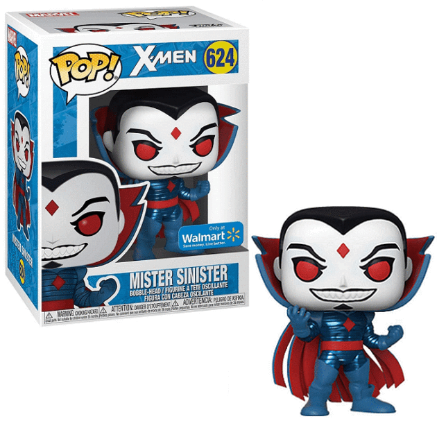 #624 Mister Sinister WALMART EXCLUSIVE X-Men Marvel Funko Pop
