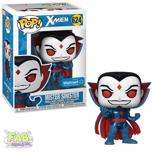 #624 Mister Sinister WALMART EXCLUSIVE X-Men Marvel Funko Pop