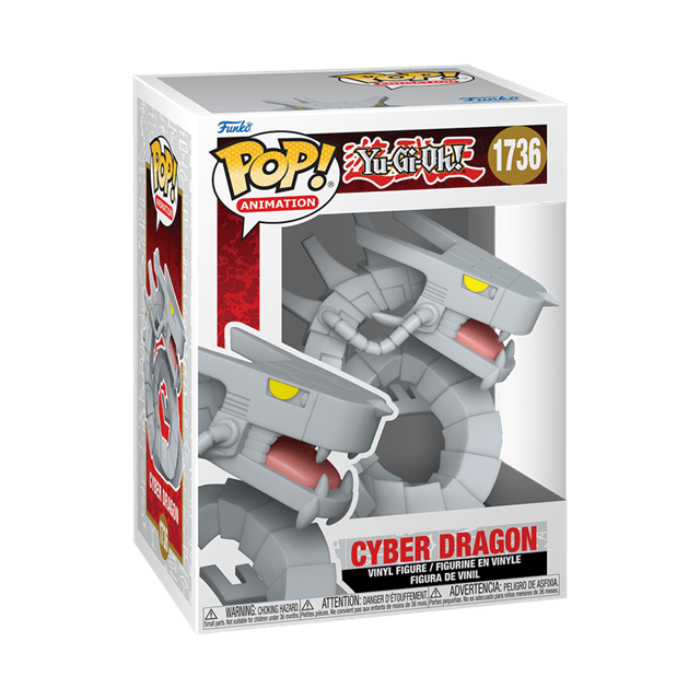 #1736 Cyber Dragon Yugioh Yu-Gi-Oh Animation Funko Pop