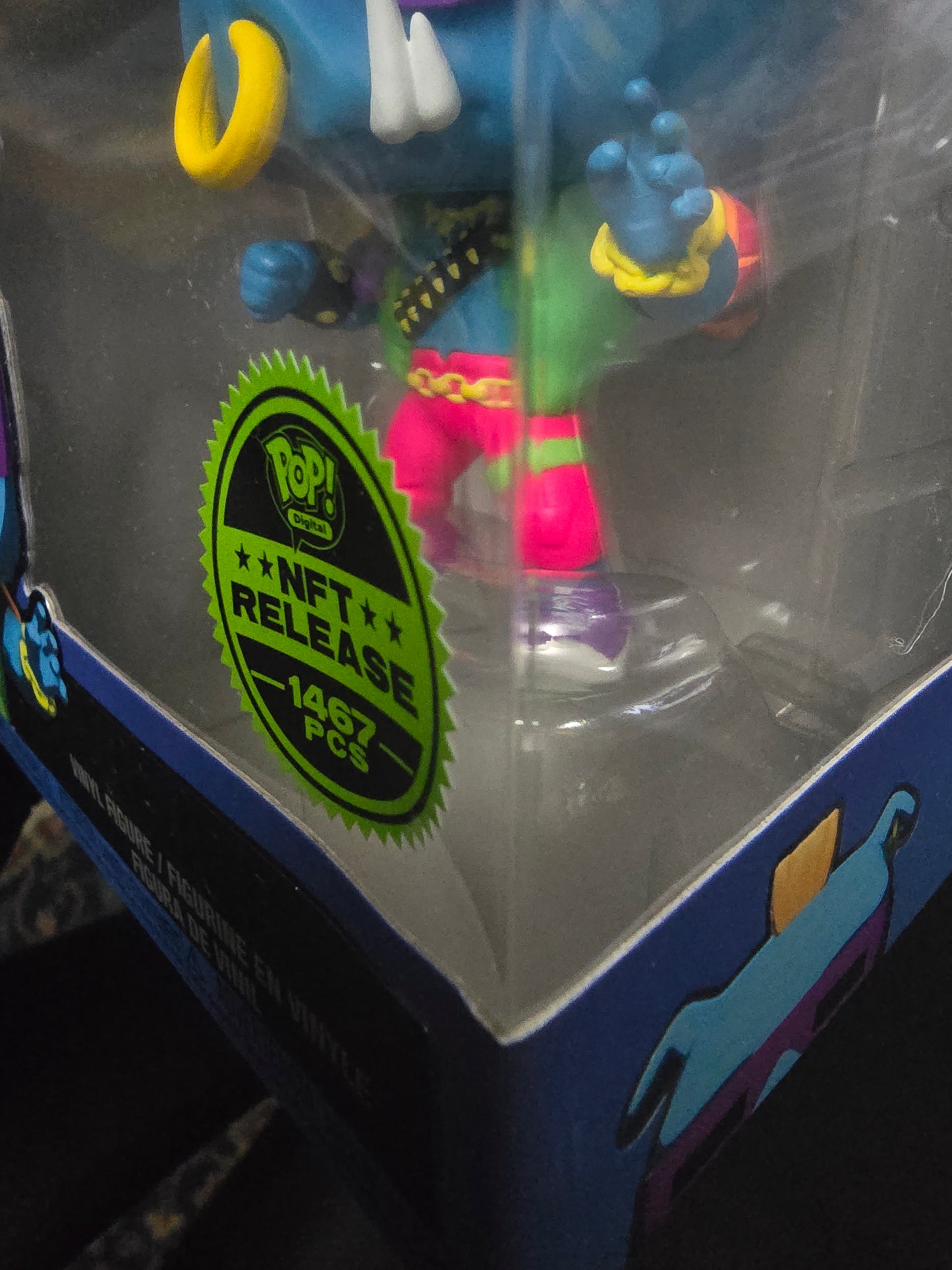 #04 Bebop Blacklight NFT DIGITAL 1467 pcs TMNT Teenage Mutant Ninja Turtles Funko Pop in Stack