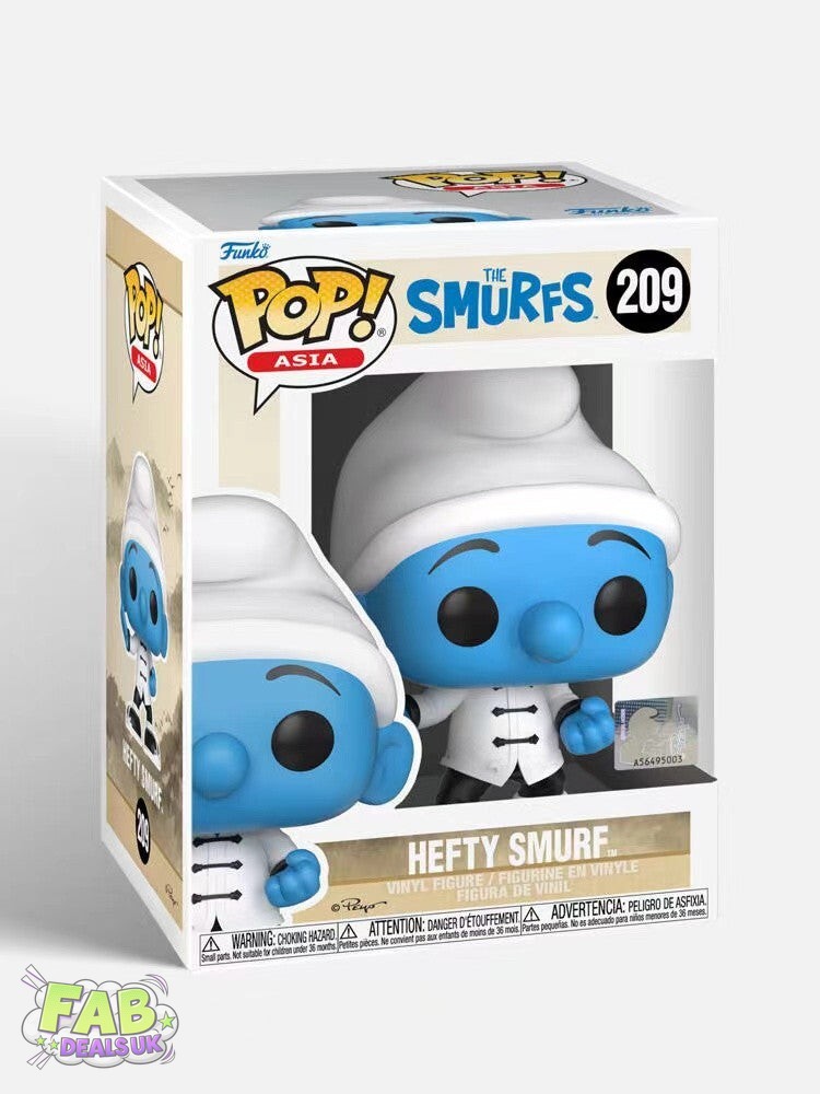 #209 Hefty Smurf The Smurfs Asia Funko Pop