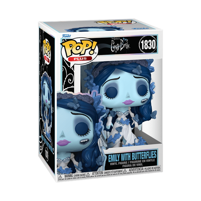 #1830 Emily with Butterflies Corpse Bride Tim Burton Horror Movies Funko Pop