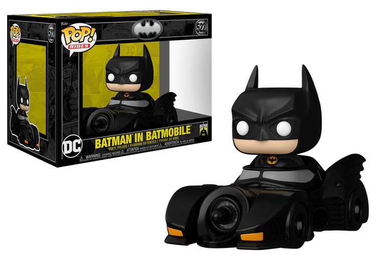 #522 Batman In Batmobile Batman Rides Funko Pop